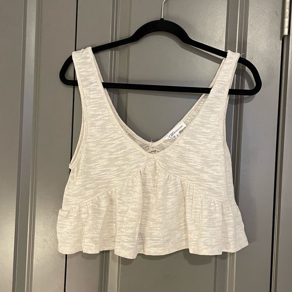 Peplum BCBG top